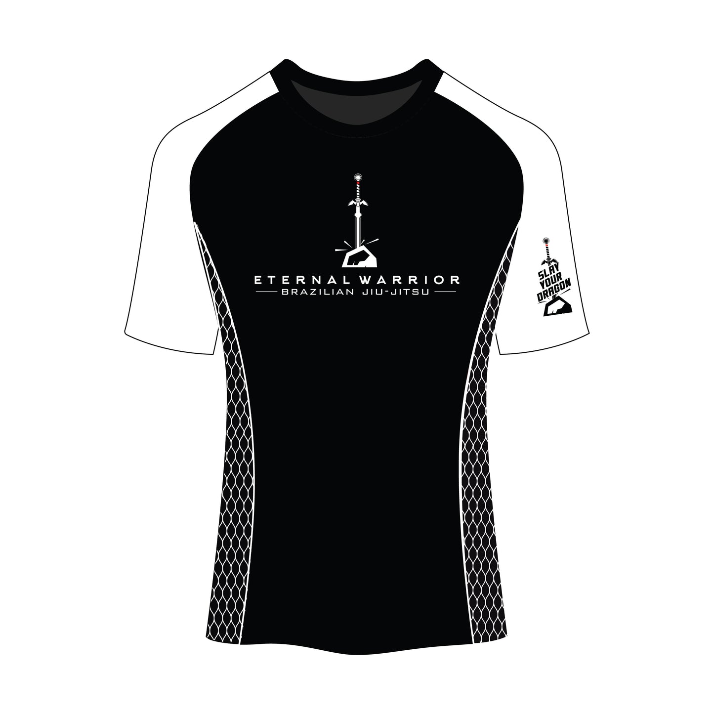 Eternal Warrior BJJ Rash Guard - Adult