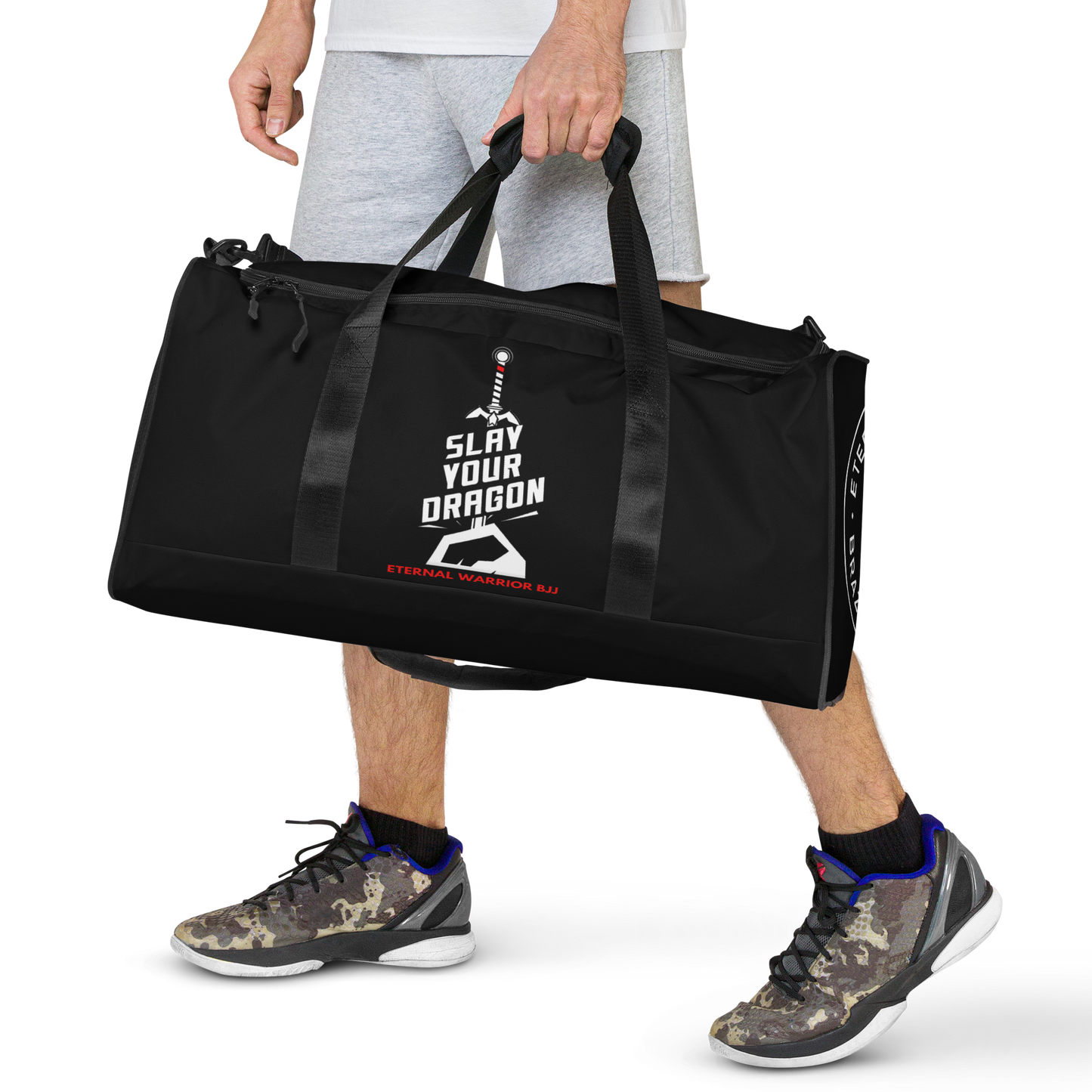 Eternal Warrior BJJ Gym Duffle Bag