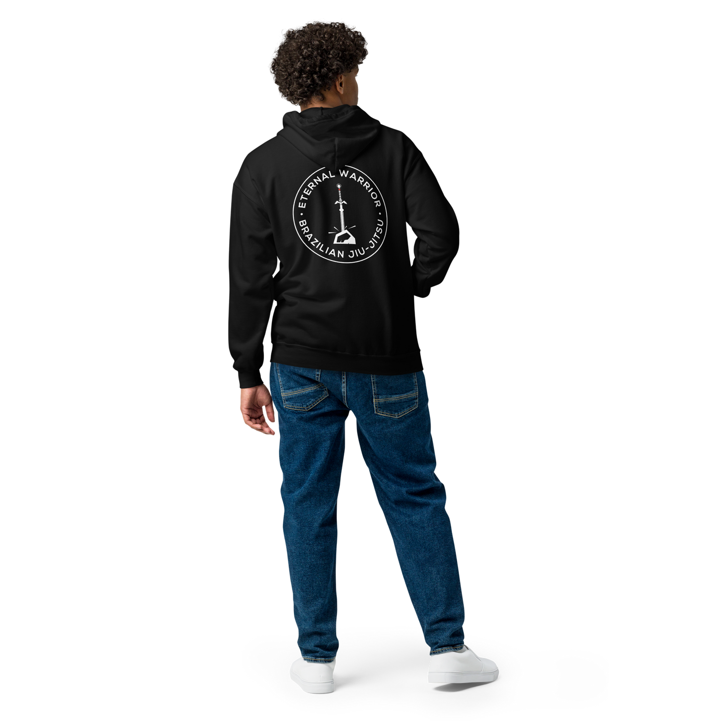 Eternal Warrior BJJ Zip Hoodie